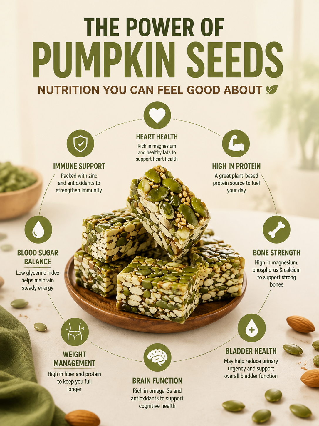 Crunchy Oregon Roasted Pumpkin Seed Bites-Sherry