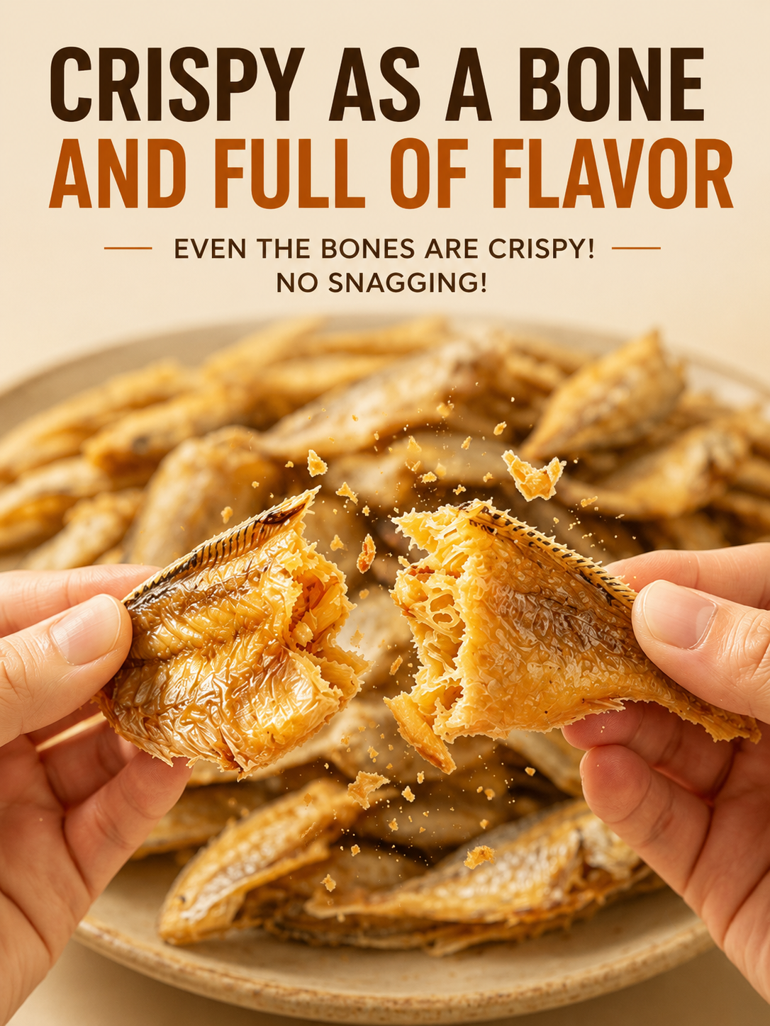 Crunchy Yellow Fish Bites – Deep Sea Wild Caught-Sherry