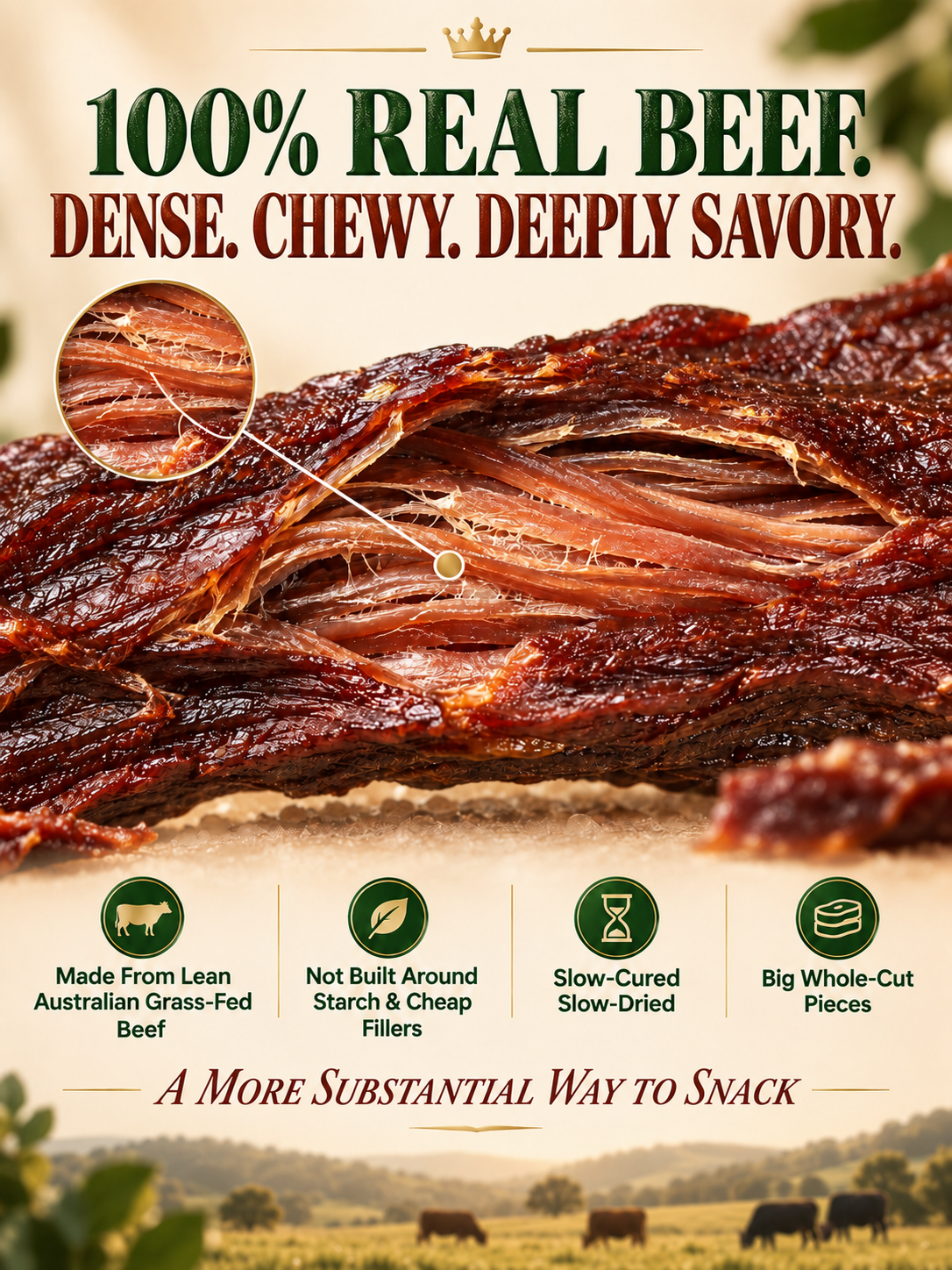 From Pasture to Plate: Pure 100% Grass-Fed Excellence.-Sherry