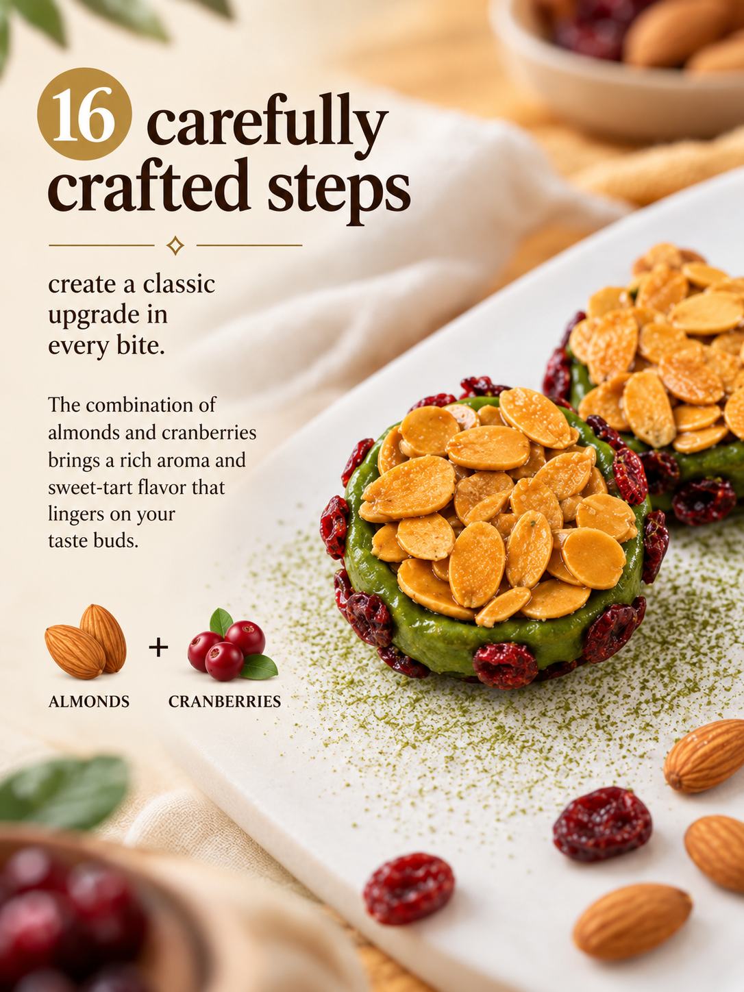 Upgraded Cranberry Almond Sandwich Crisp-Sherry