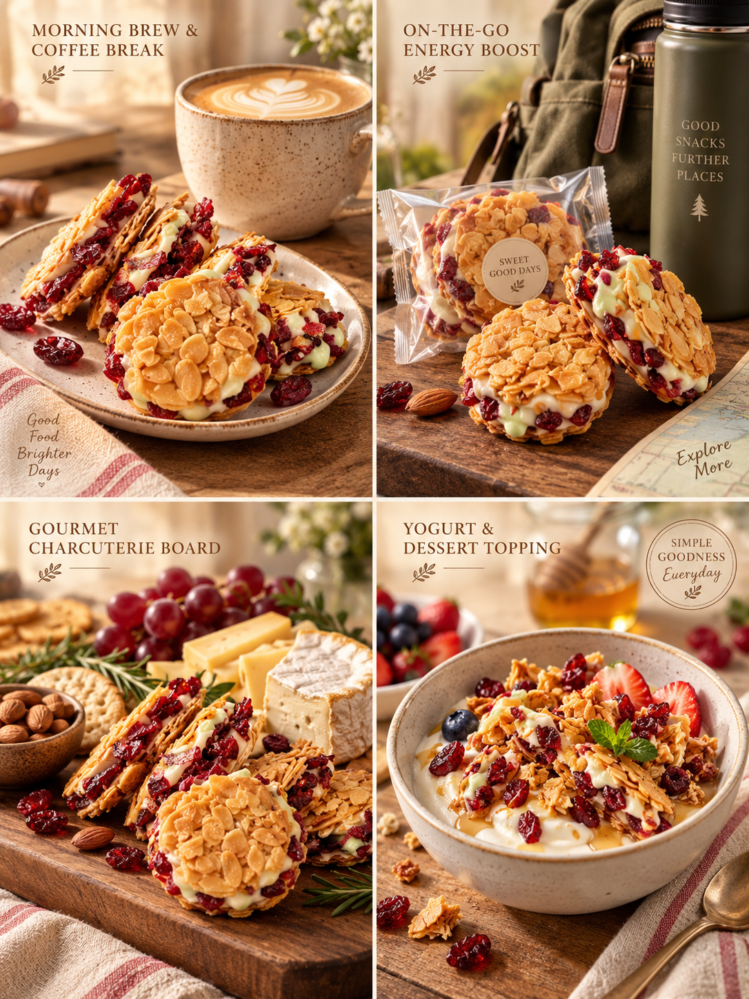 Upgraded Cranberry Almond Sandwich Crisp-Sherry