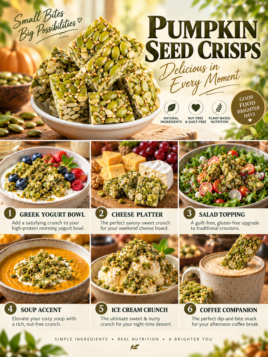Crunchy Oregon Roasted Pumpkin Seed Bites-Sherry