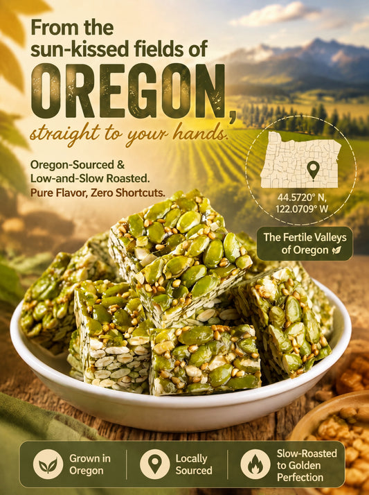 Crunchy Oregon Roasted Pumpkin Seed Bites-Sherry
